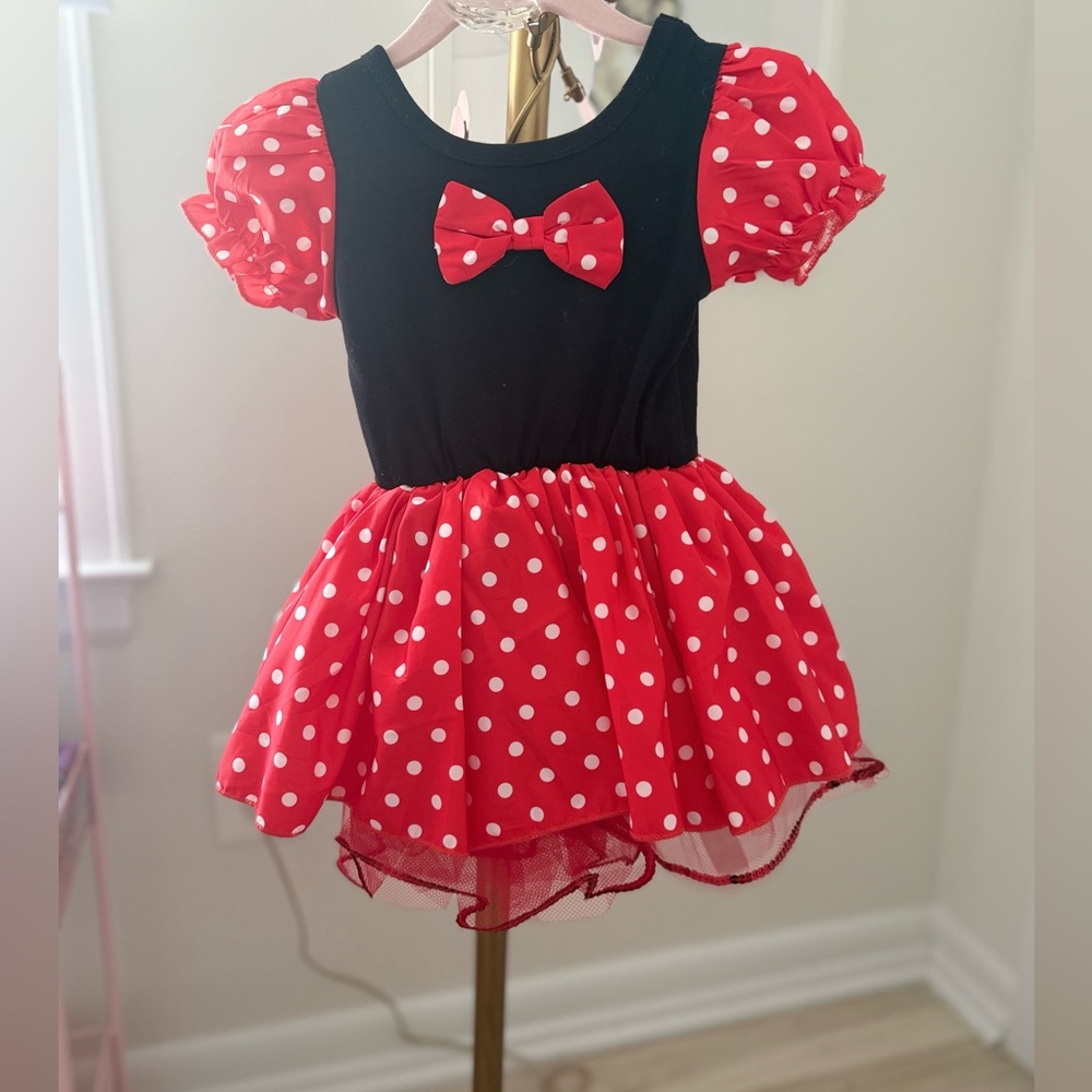 Minnie Mouse Toddler Costume Dress. 18 - 24 months. NWT!